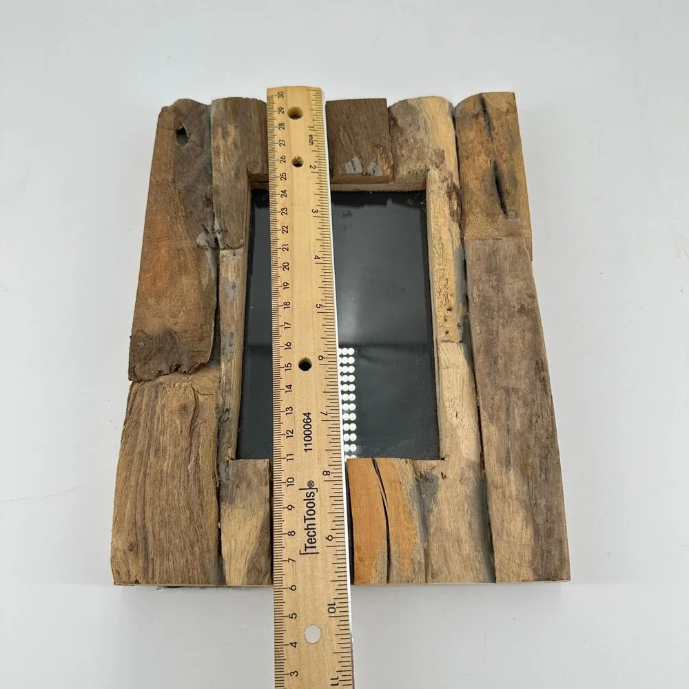 Rustic Reclaimed Barnwood Picture Frame 4x6 Driftwood Style Farmhouse Wall Decor